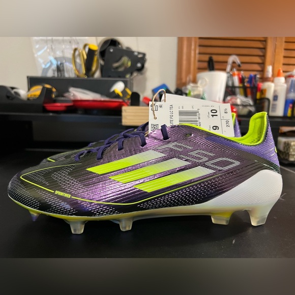 Adidas F50 ELITE FAST REBORN FG 28.5 新品 adidas F50 Elite Fast Reborn Laceless New Men's Soccer Shoes